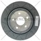 Centric Parts PREMIUM OE DESIGN SLOTTED BRAKE ROTOR 126.58009 - alternate 1